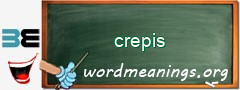 WordMeaning blackboard for crepis
